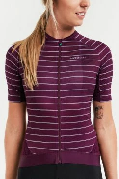 PEPPERMINT Maillot Signature SS Léger | Femme -Pedale Ravie Soldes Magasin 0039462010 01 5