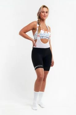 PEPPERMINT Cuissard à Bretelles Signature | Femme -Pedale Ravie Soldes Magasin 0039469020 01 5