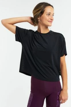 PEPPERMINT T-Shirt Court Gravel | Femme