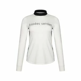 TISSÉES SE Chandail à Col Montant Double Diamant | Femme 1 TISSÉES SE Chandail à Col Montant Double Diamant | Femme