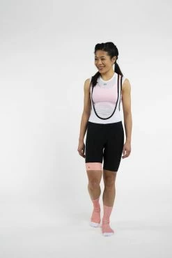 PEPPERMINT Cuissard à Bretelles Signature | Femme -Pedale Ravie Soldes Magasin 010 G2104 K344 01 5