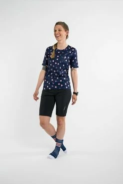 PEPPERMINT Maillot Trail Signature Manches Courtes | Femme -Pedale Ravie Soldes Magasin E1301i B504 02 6