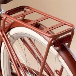 VELO DE VILLE ELOPS 540 CADRE BAS ROUGE BRIQUE -Pedale Ravie Soldes Magasin velo de ville elops 540 cadre bas rouge brique 14 600x600 1