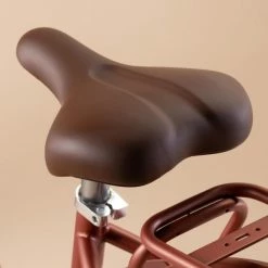 VELO DE VILLE ELOPS 540 CADRE BAS ROUGE BRIQUE -Pedale Ravie Soldes Magasin velo de ville elops 540 cadre bas rouge brique 2 600x600 1