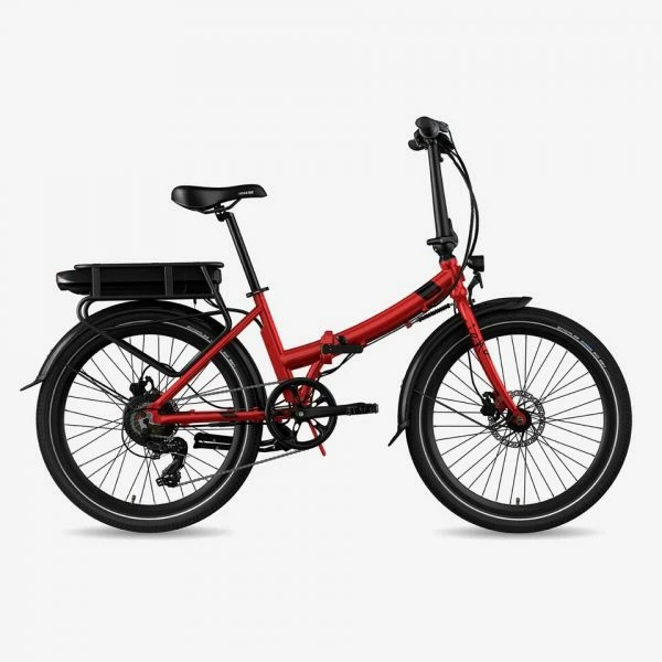 VÉLO DE VILLE PLIANT À ASSISTANCE ÉLECTRIQUE 24" - LEGEND SIENA 13AH ROUGE 1 VÉLO DE VILLE PLIANT À ASSISTANCE ÉLECTRIQUE 24" - LEGEND SIENA 13AH ROUGE
