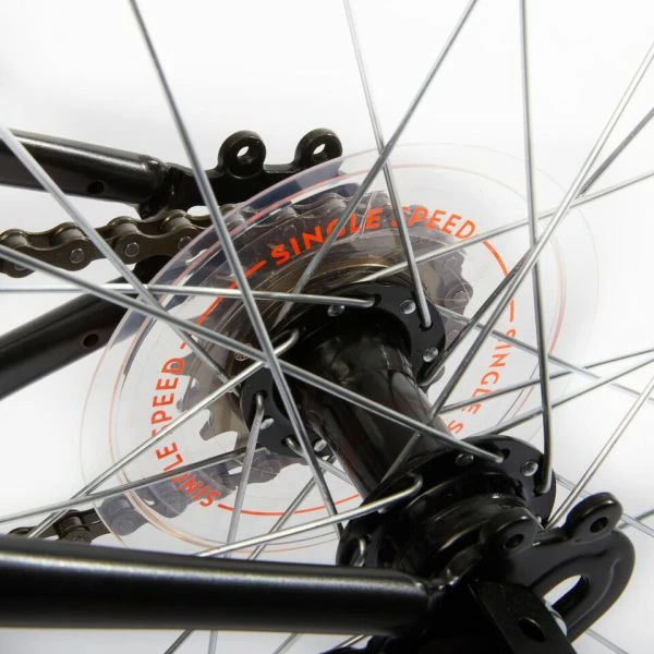 VELO PLIANT OXYLANE 100 NOIR 9 VELO PLIANT OXYLANE 100 NOIR – Image 9