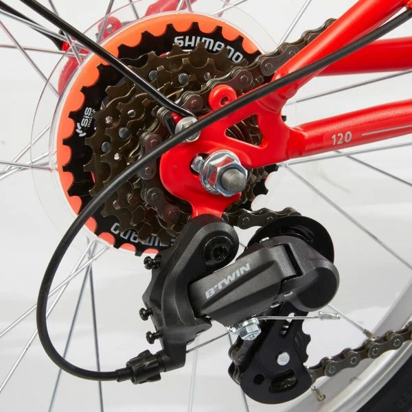 VELO PLIANT OXYLANE 120 ROUGE 4 VELO PLIANT OXYLANE 120 ROUGE – Image 4