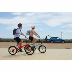 VELO PLIANT TILT 500 ORANGE FLUO -Pedale Ravie Soldes Magasin velo pliant tilt 500 orange fluo 21 600x600 1