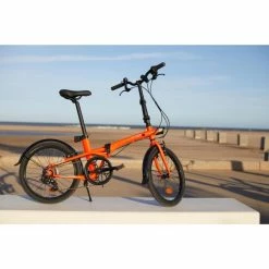 VELO PLIANT TILT 500 ORANGE FLUO -Pedale Ravie Soldes Magasin velo pliant tilt 500 orange fluo 22 600x600 1