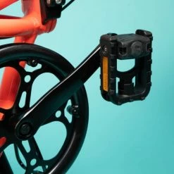 VELO PLIANT TILT 500 ORANGE FLUO -Pedale Ravie Soldes Magasin velo pliant tilt 500 orange fluo 8 600x600 1