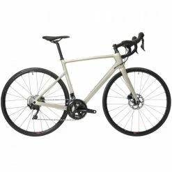 VÉLO ROUTE FEMME EDR CARBONE DISC SHIMANO 105 BEIGE