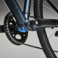 VÉLO TOUT CHEMIN RIVERSIDE 500 BLEU NUIT -Pedale Ravie Soldes Magasin velo tout chemin riverside 500 bleu nuit 8 600x600 1