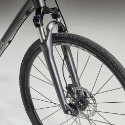 VELO TOUT CHEMIN RIVERSIDE 700 GRIS &amp; ORANGE -Pedale Ravie Soldes Magasin velo tout chemin riverside 700 gris and orange 6 600x600 1