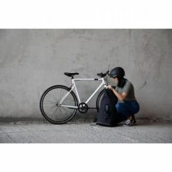 VELO VILLE SINGLE SPEED 500 BLANC -Pedale Ravie Soldes Magasin velo ville single speed 500 blanc 11 600x600 1