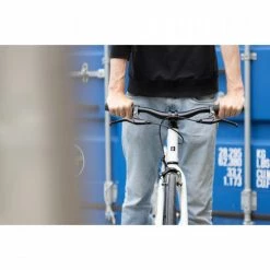 VELO VILLE SINGLE SPEED 500 BLANC -Pedale Ravie Soldes Magasin velo ville single speed 500 blanc 3 600x600 1