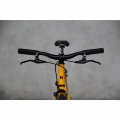 VELO VILLE SINGLE SPEED 500 JAUNE -Pedale Ravie Soldes Magasin velo ville single speed 500 jaune 3 600x600 1